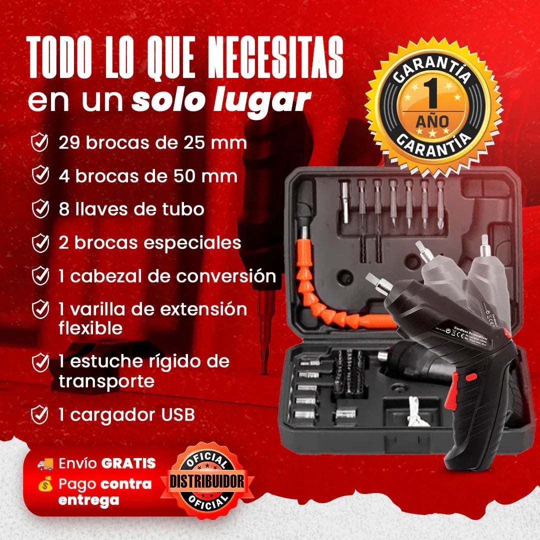 DESTORNILLADOR INHALAMBRICO 47 EN 1